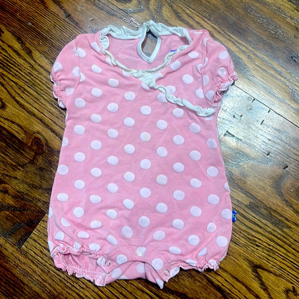 Kickee Pants girls’ romper